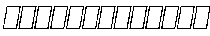 Lafet Regular Oblique Font LOWERCASE