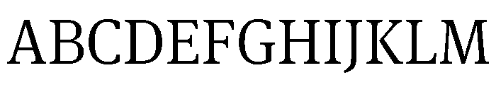 Late Serif Variable Light Font UPPERCASE
