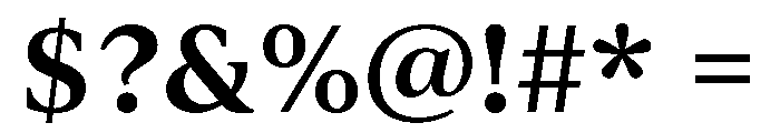 Late Serif Variable Semibold Font OTHER CHARS