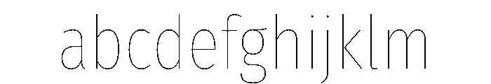 Latino Gothic Variable Regular FONT