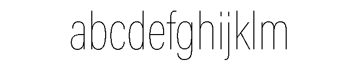 Latino Gothic Variable Thin FONT