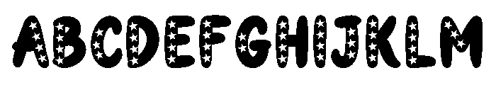 LALARY Regular Font UPPERCASE