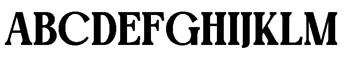 LATHERVA-Bold Font UPPERCASE