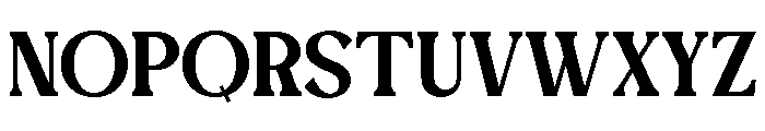 LATHERVA-Bold Font UPPERCASE