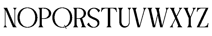 LATHERVA-ExtraLight Font UPPERCASE