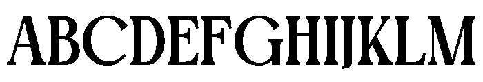 LATHERVA-Medium Font UPPERCASE
