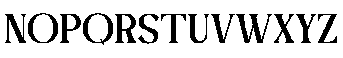LATHERVA-Medium Font UPPERCASE