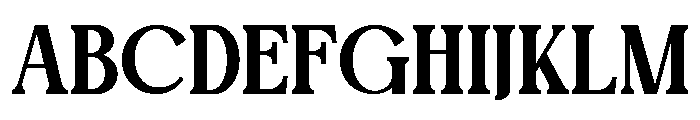 LATHERVA Semi Bold Font UPPERCASE