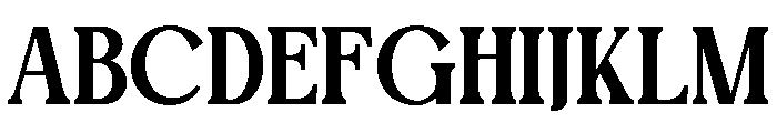 LATHERVA-SemiBold Font UPPERCASE