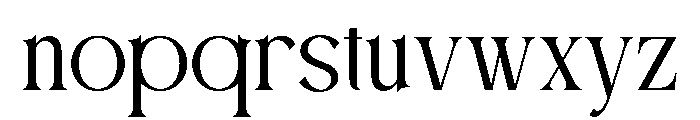 LATHERVA-Thin Font LOWERCASE