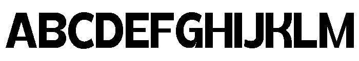 LAVELLE-Regular Font UPPERCASE