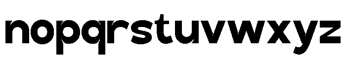 LAVELLE-Regular Font LOWERCASE
