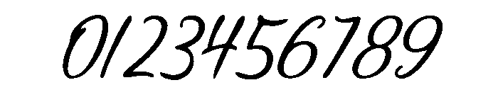 La Cabane Script Regular Font OTHER CHARS