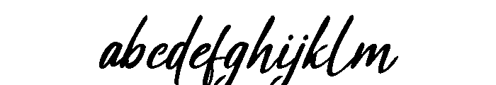 La Cabane Script Regular FONT