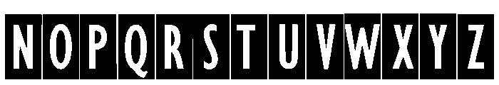 Label Price Regular Font UPPERCASE