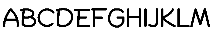 Labour Day Font UPPERCASE