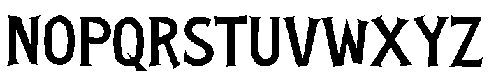 Labujack Font UPPERCASE