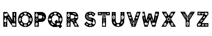 Lace Regular Font UPPERCASE