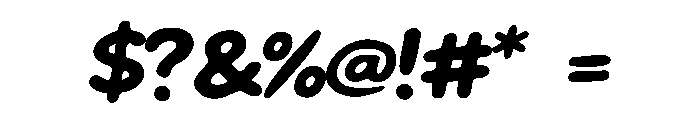 LacolaCoco Font OTHER CHARS