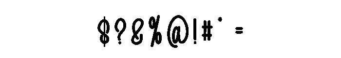 Ladder Font OTHER CHARS