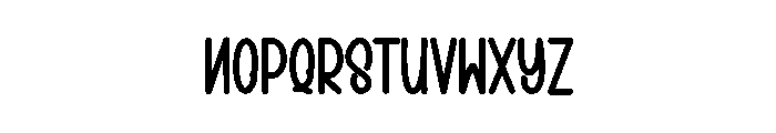 Ladder Font LOWERCASE