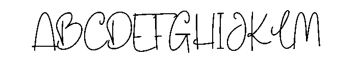 Laddy Beauty Font UPPERCASE