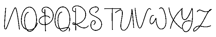 Laddy Beauty Font UPPERCASE