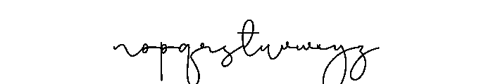 Laddy Beauty Font LOWERCASE
