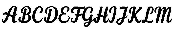 Ladiesy Font UPPERCASE