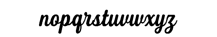 Ladiesy Font LOWERCASE