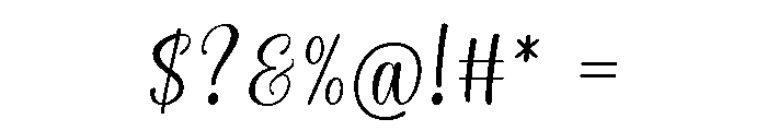 Ladoly Font OTHER CHARS