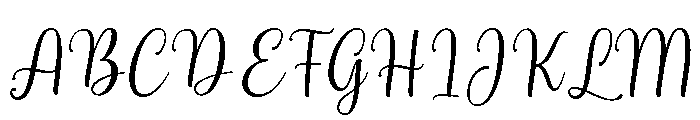 Ladoly Font UPPERCASE