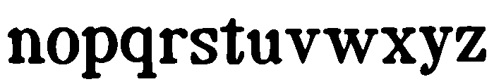 Lady_Slipper Font LOWERCASE