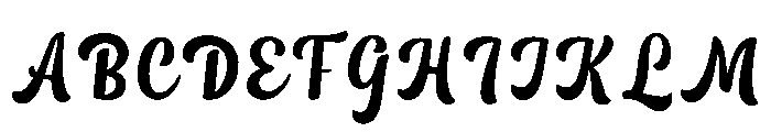 Ladybug Red Font UPPERCASE