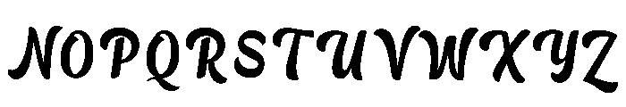 Ladybug Red Font UPPERCASE