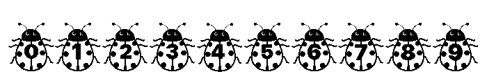 Ladybug  font Font OTHER CHARS