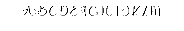 Ladybug1 Font UPPERCASE