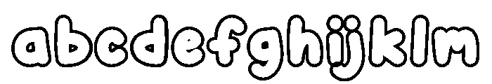 Ladyfinger Soda Outline FONT