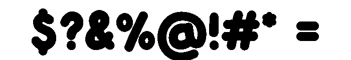 Ladyfinger Soda Solid Font OTHER CHARS