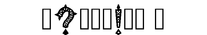 Lagan Regular Font OTHER CHARS