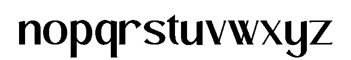 Laggona Font LOWERCASE