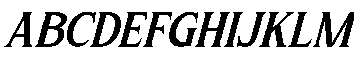 Laghino-Oblique Font UPPERCASE
