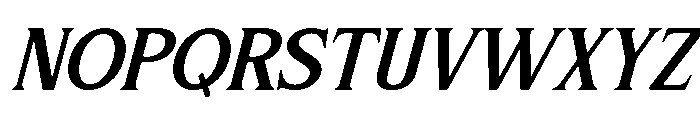 Laghino-Oblique Font UPPERCASE