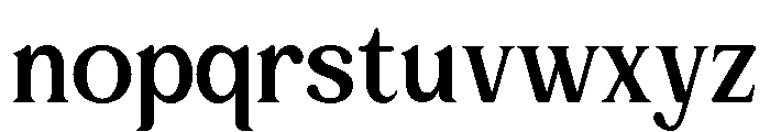Laghino-Regular Font LOWERCASE