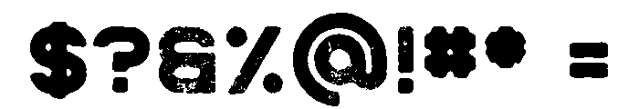 LagomVP Regular Font OTHER CHARS