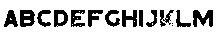 LagomVP Regular Font UPPERCASE