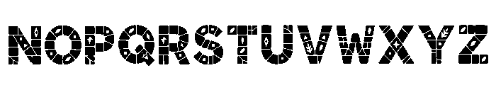 Lagoon Regular Font UPPERCASE