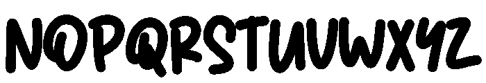 Lahem Font UPPERCASE