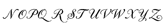 Lahgelsio Script Regular Font UPPERCASE