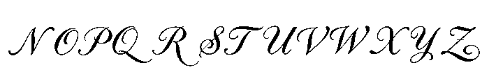 LahgelsioScript-Regular Font UPPERCASE